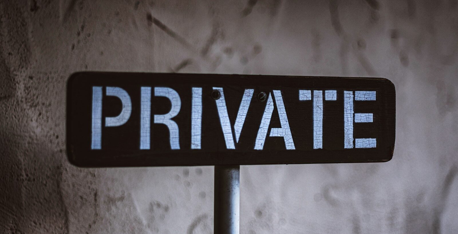 privacy policy trendiscover grayscale photo of black and white wooden sign