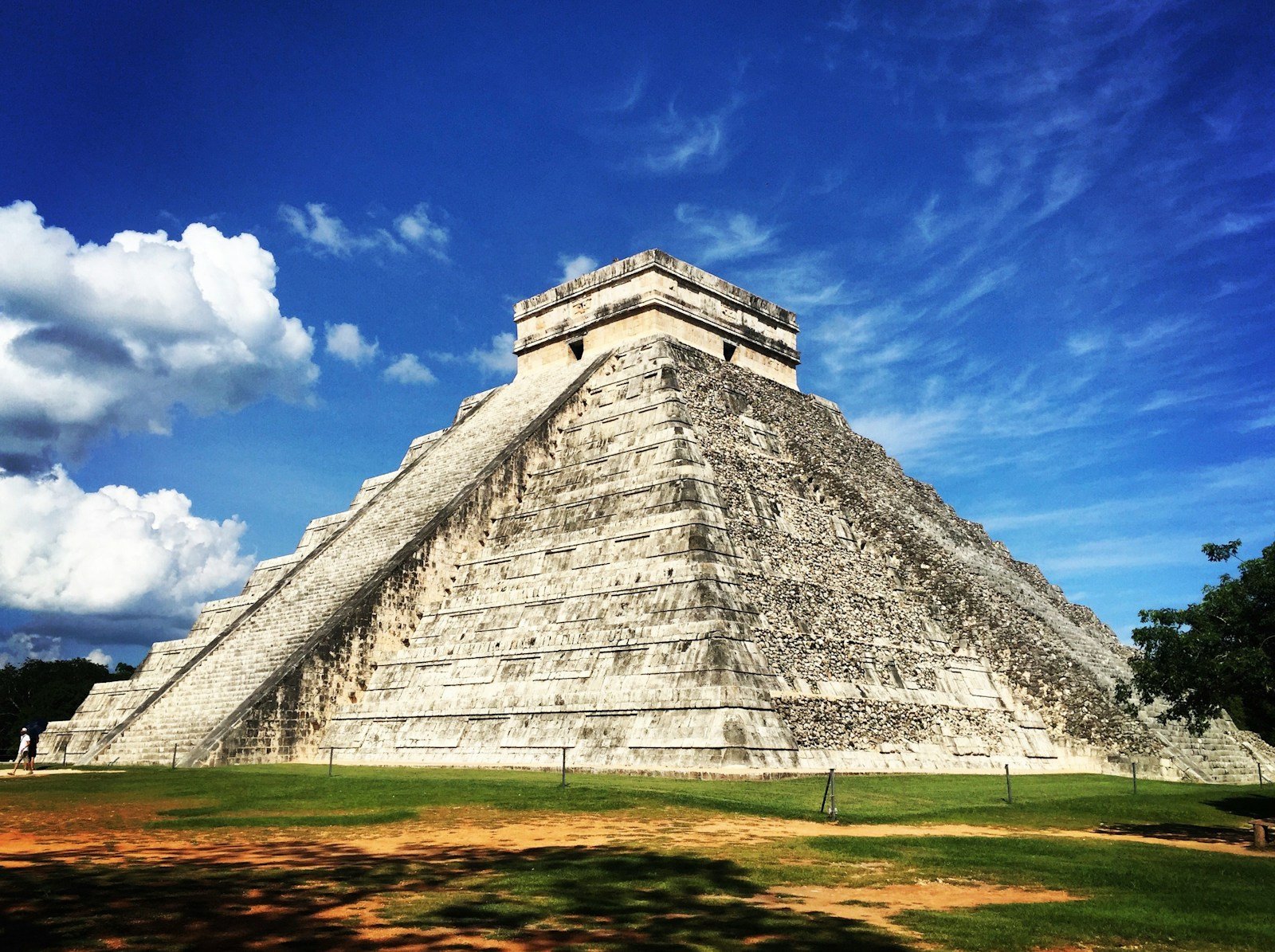gray pyramid under blue sky during daytime