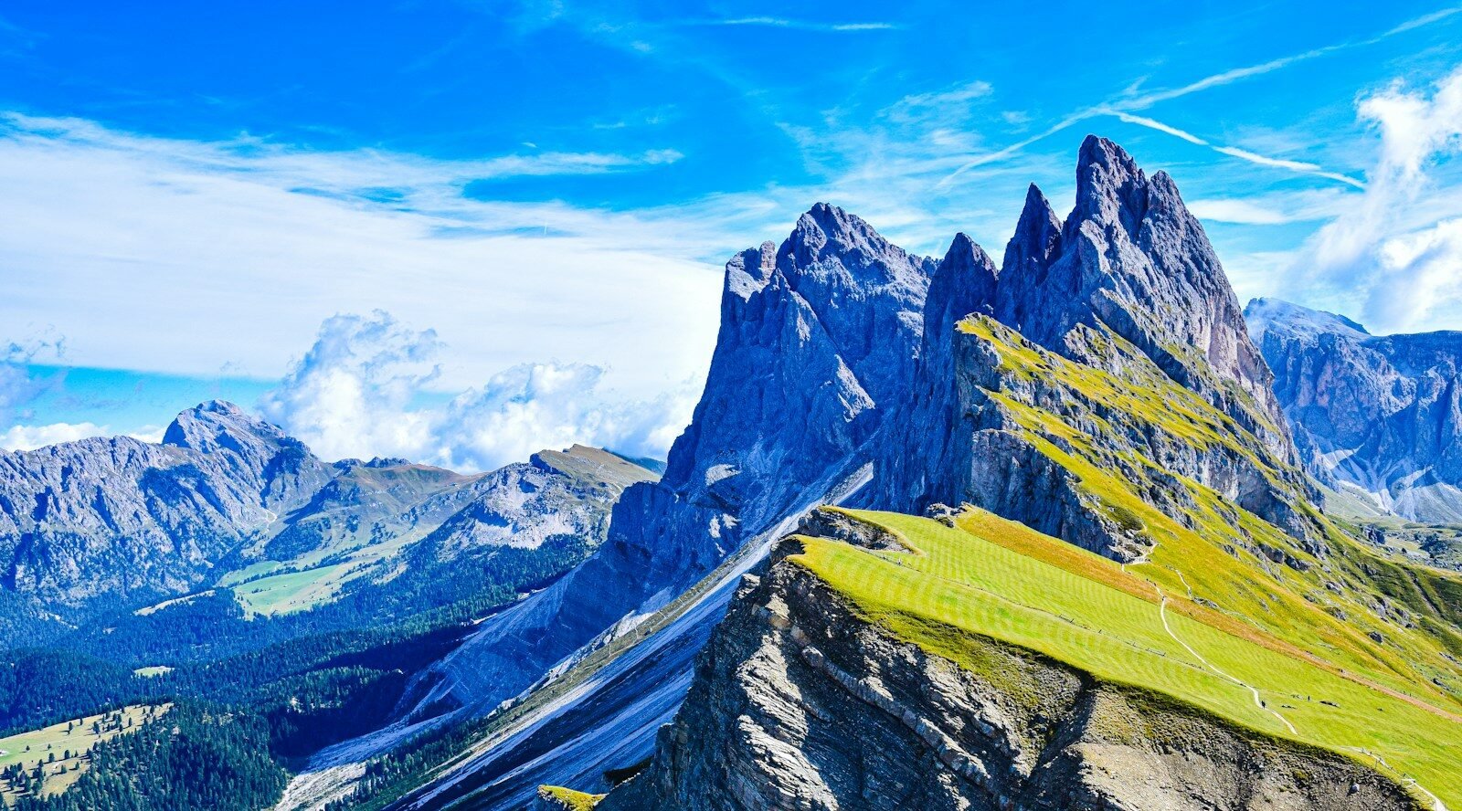 Europe Tour Travel Guide Dolomites (Dolomiti) a mountain range with snow