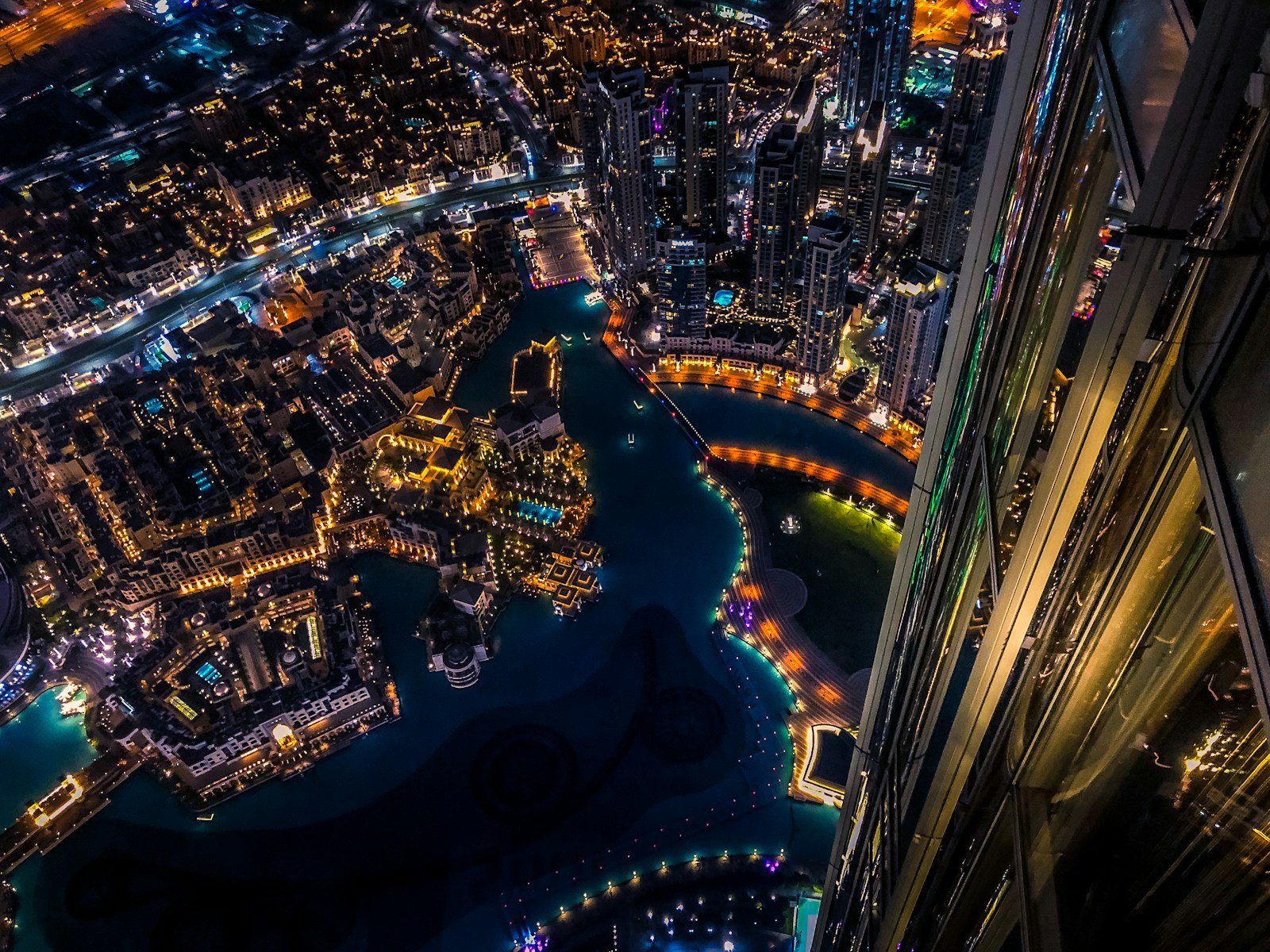dubai travel guide bird's-eye view photography of city during nighttime