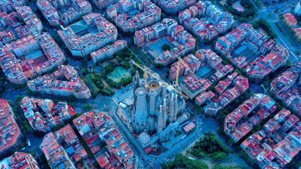 barcelona spain city during day