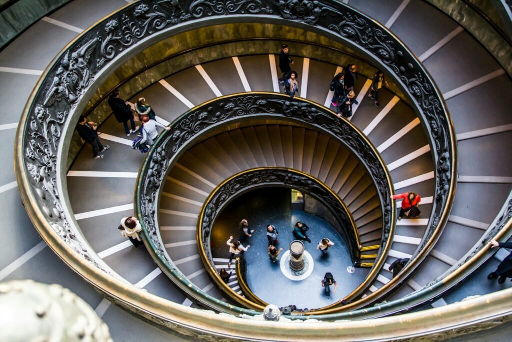 Vatican Museums spiral ladder
