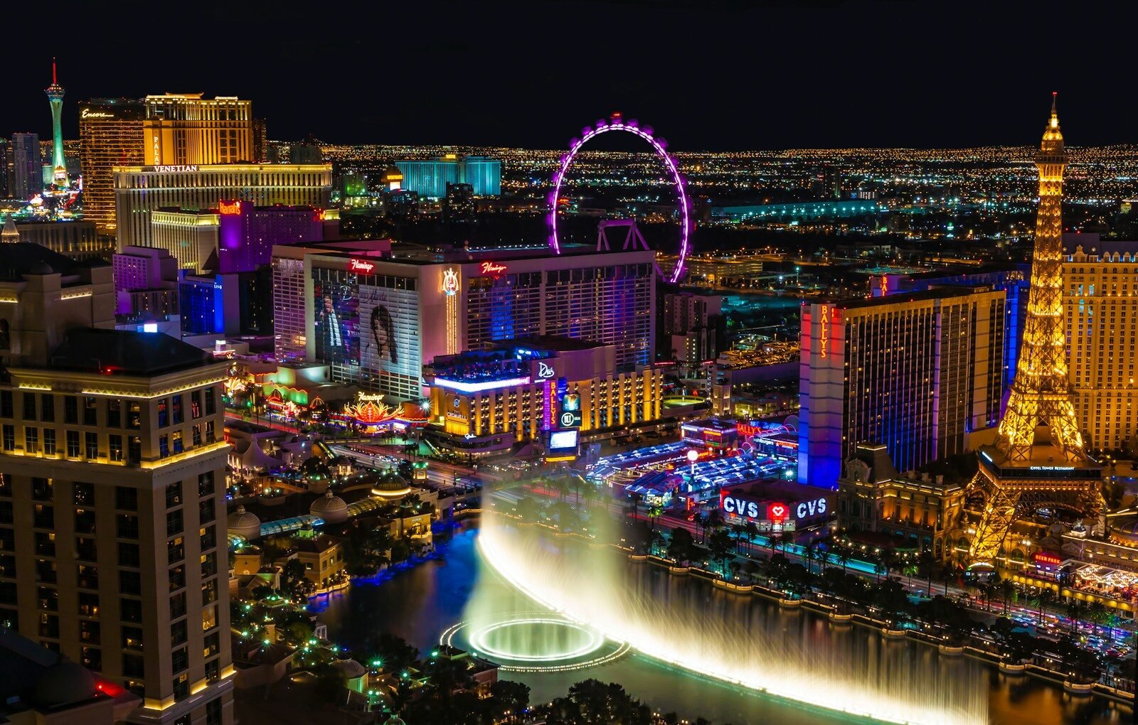 america tours city with lights turned on during night time
