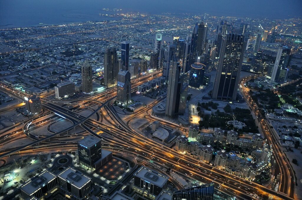 Burj Khalifa, Dubai, United Arab Emirates
high angle photo of high-rise buildings